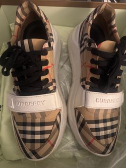 Burberry Vintage Check Low-Top Sneakers