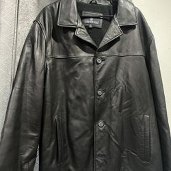 LONDON FOG LEATHER JACKET
