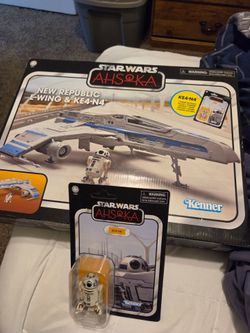 Vintage Collection E Wing Fighter w/ KE4-N4