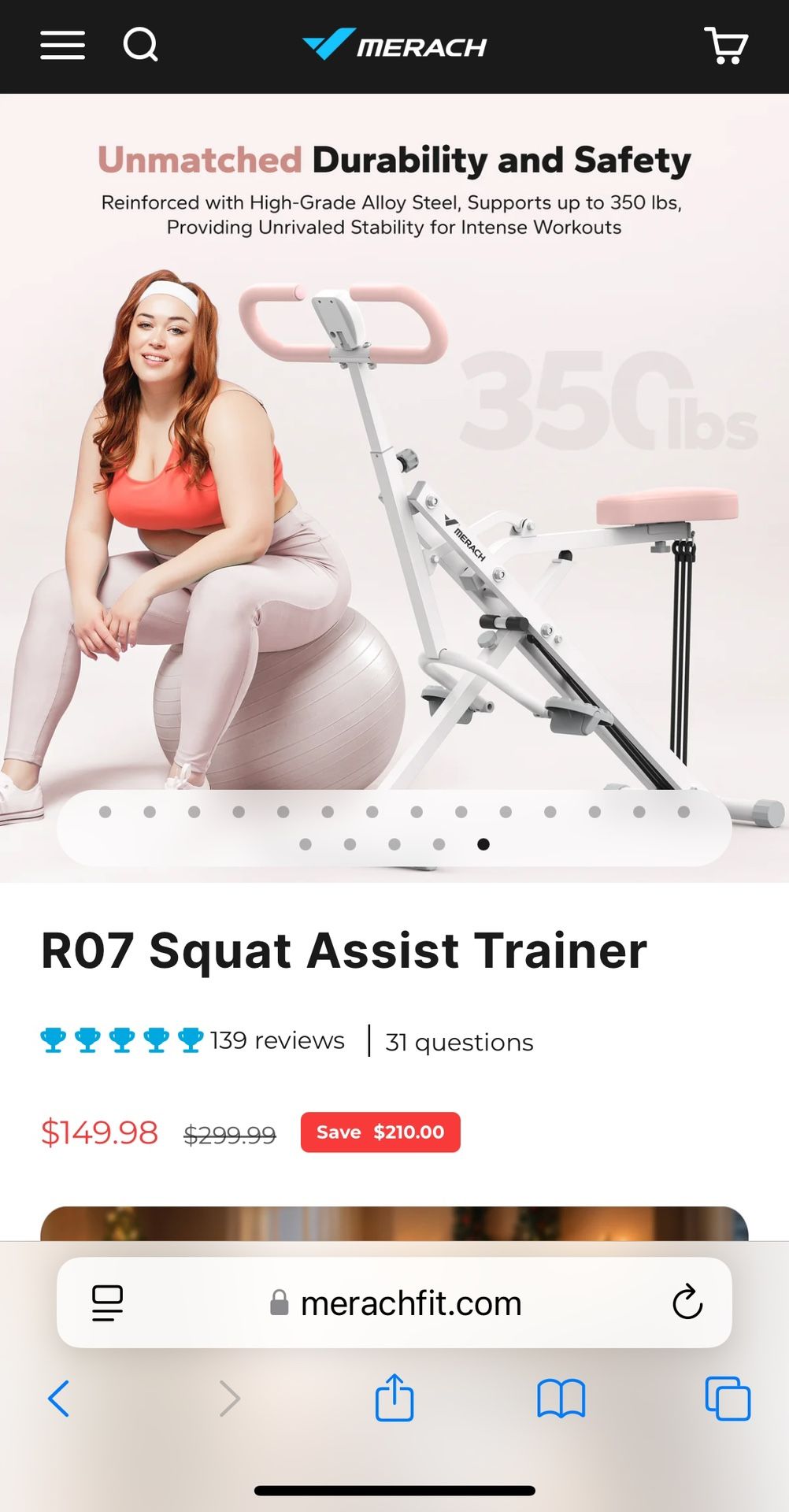 Squat Rider Machine