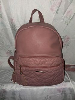Pink Backpack Purse