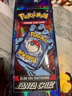 Pokemon x Santa Cruz Skateboard Pokémon TCG Blind Bag Deck 2026