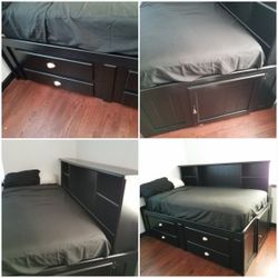 Twin Captains Bedframe with Storage included
