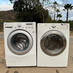 LG Washer And Gas Dryer 