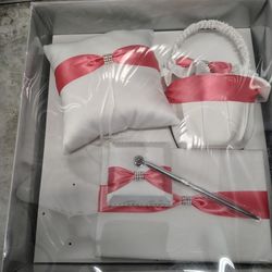 Wedding Book Ring Pillow Set 4