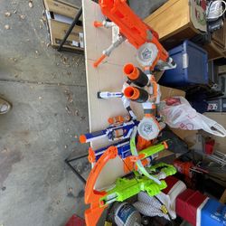 Nerf Guns 9 Guns