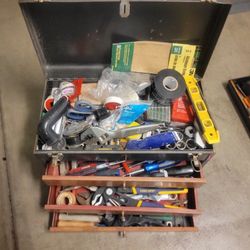 Tool Boxes, Tools, Cords, Etc.