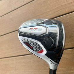 Taylor Made M6  “7 Wood “ 22°/Draw Bias/Project X Even Flow Regular Flex 50 G/$125