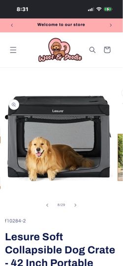 Pet crate portable XL