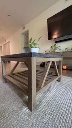 Granite Coffee Table - Living Spaces