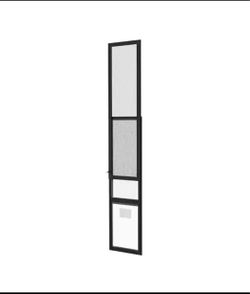 New Other Hakuna Pets Large Adjustable Patio Pet Door For Sliding Doors, Black
