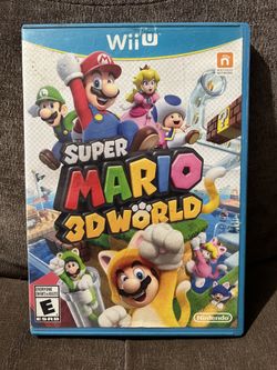 Super Mario 3D World (Nintendo Wii U,2013)