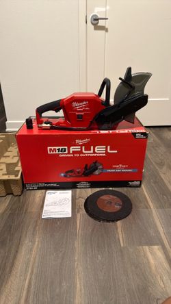 Milwaukee M18 FUEL ONE-KEY 18V Lithium-Ion Brushless Cordless 9 in. Cut Off Saw (Tool-Only)