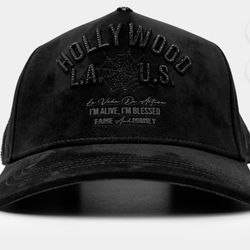 🔥HOLLYWOOD BLACK SUEDE HAT🔥