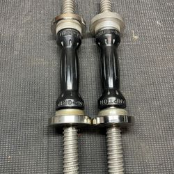 Hampton Fitness Beefy Bar Dumbbell Handles… Home Gym Fitness…. $30 Price is firm!!!