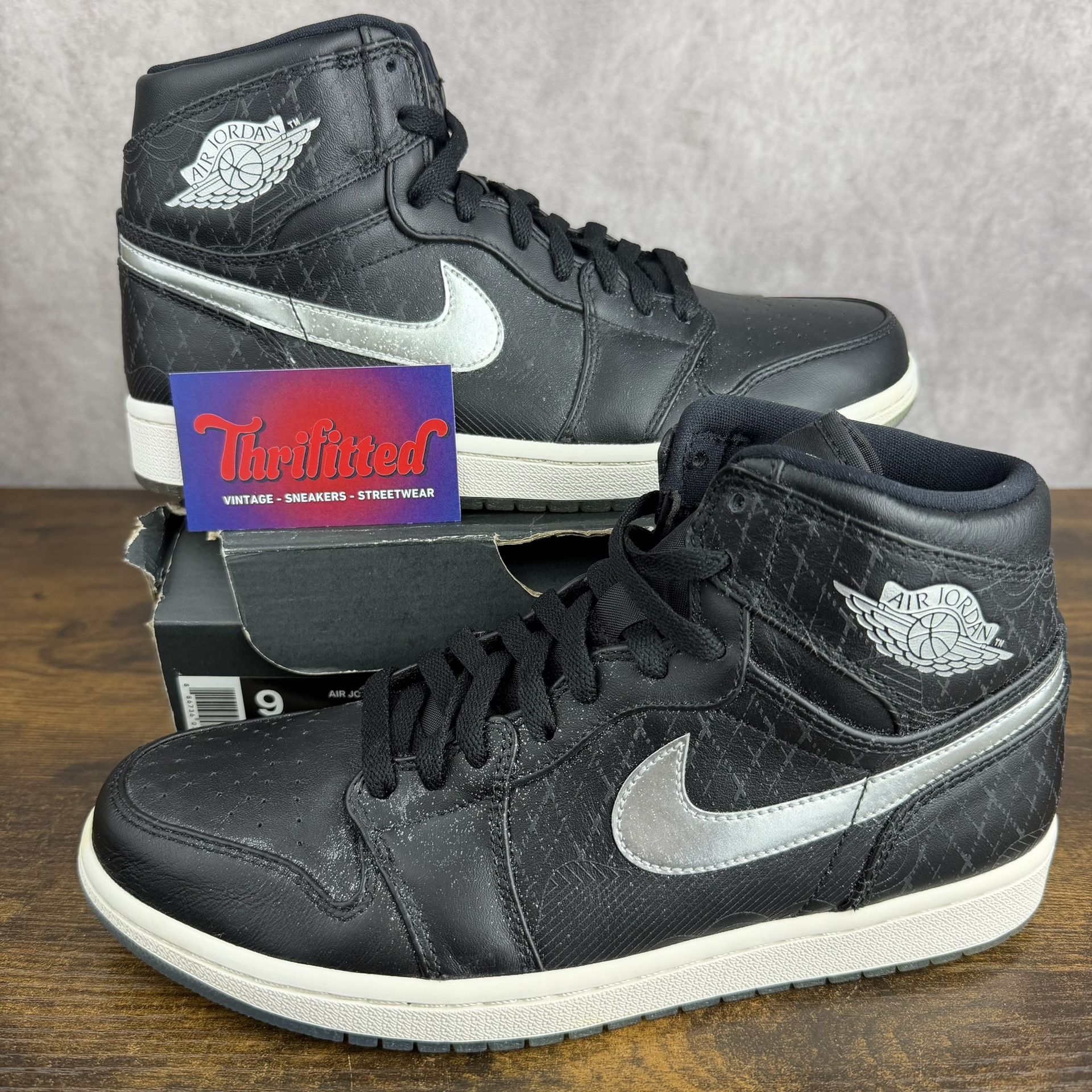 NEW Air Jordan 1 Retro High All-Star Passport 2016 Size 9 850703-011 Black Men’s Shoes OG Rare