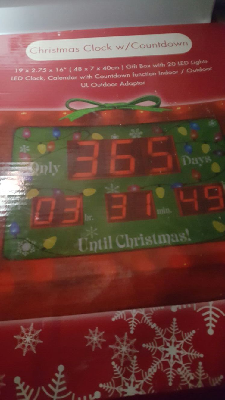 Christmas countdown