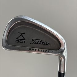 Titleist DCI Oversize+ 4 Iron Right Handed Golf Club Steel Shaft