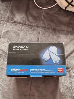 New Akebono ceramic rear brake pads