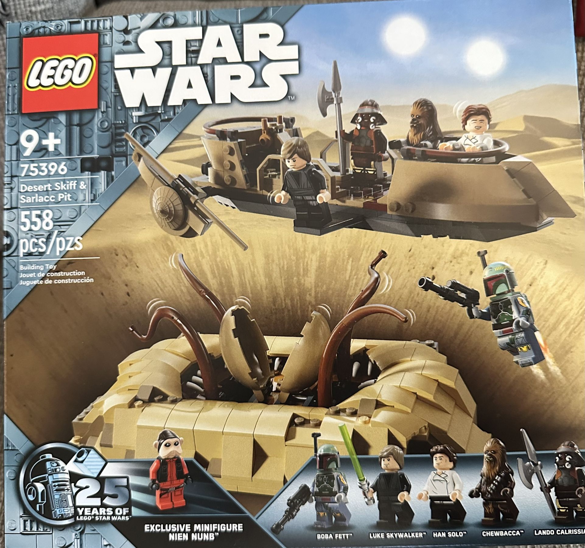 LEGO Star Wars Desert Skiff Sarlacc Pit 75396 Building Kit