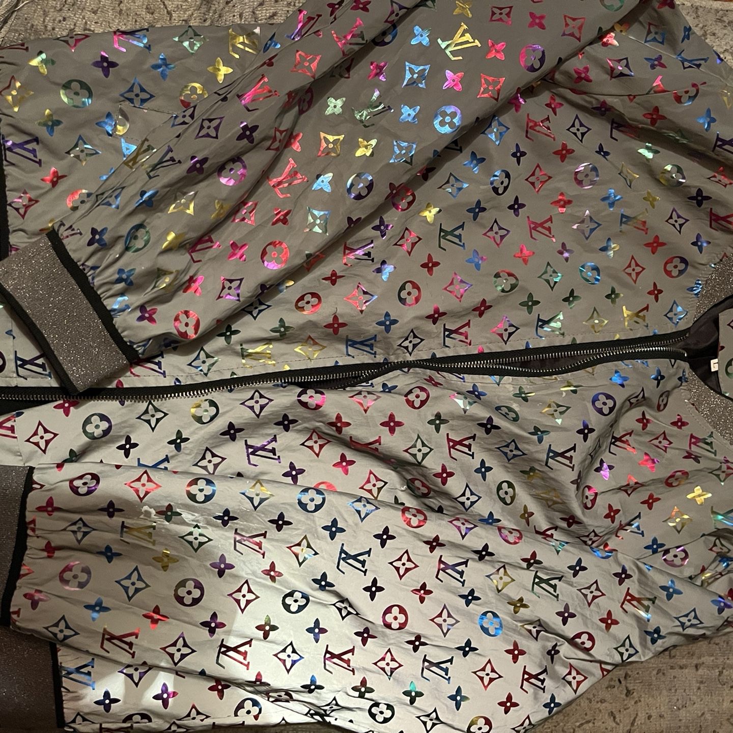 vuitton reflective windbreaker