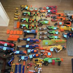 Nerf guns Assortment Lot Collection 