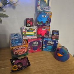 Squeeze sensory toys