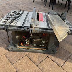 Sears Craftsman 10” Tablesaw 2 1/2 Hp
