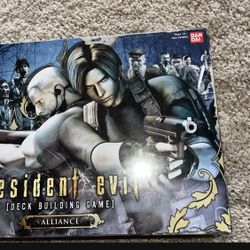 New Resident Evil Alliance Deck Building Game - Bandai 2011 - Complete250+ Cards $40 