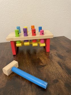 Wooden Montessori Melissa And Doug Pop Up Toy 
