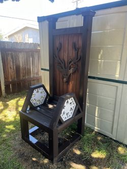 Custom Made Christmas Prop Chair 