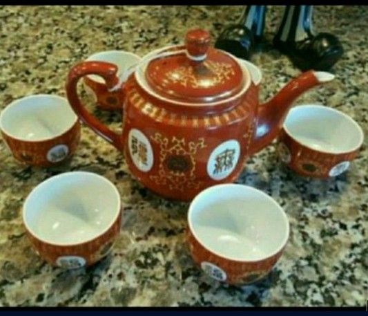 Authentic Taiwan Teapot Set