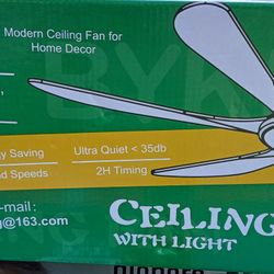Cealing Fan With Light Control