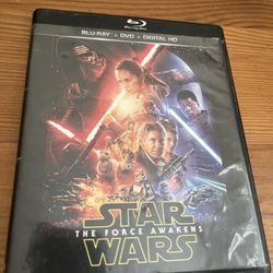 Star Wars The Force Awaken Blu-ray (no Dvd)
