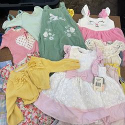 Baby Girl Clothes Bundle 