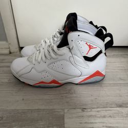Air Jordan 7 Retro "White Infrared" Size 10 Men's