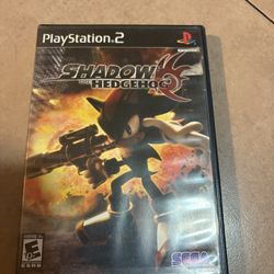 Shadow The Hedgehog Ps2