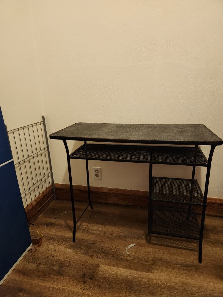 iron desk