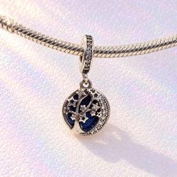 Pandora Double Dangle Tree & Galaxy Moon Charm 799645C01
