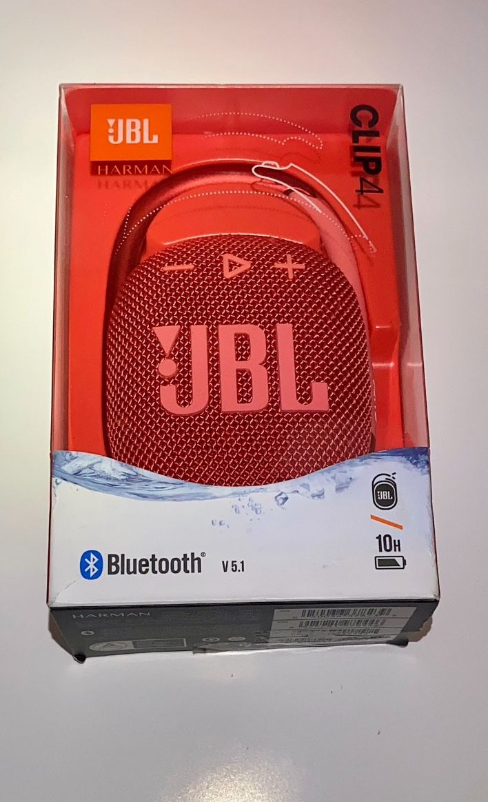 JBL Clip 4 Portable Bluetooth Speaker - Premium Sound Quality