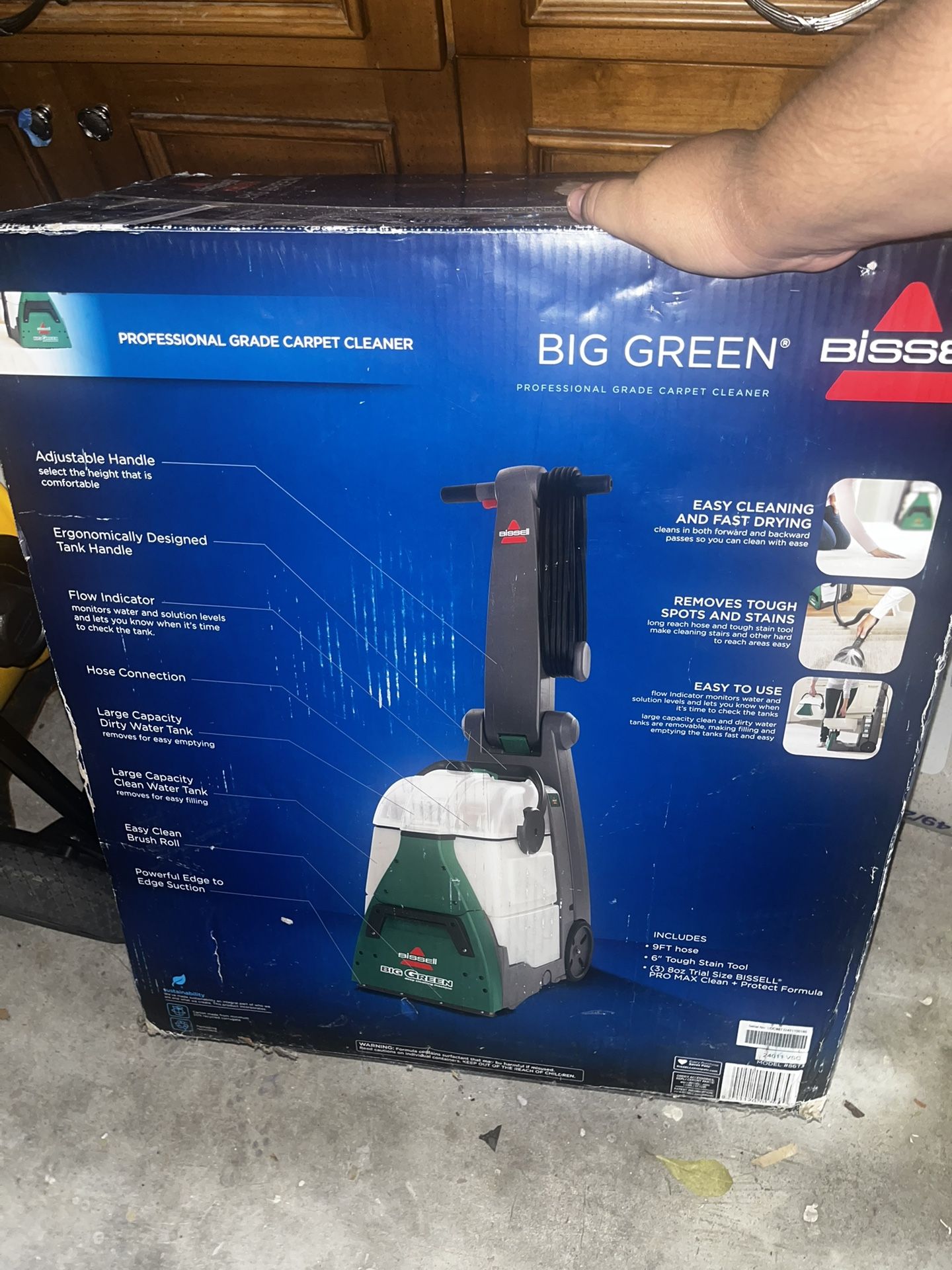 Bissell Big green professional carpet cleaner