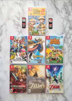 Nintendo Switch Games Mario, Pokemon and more READ DESCRIPTION