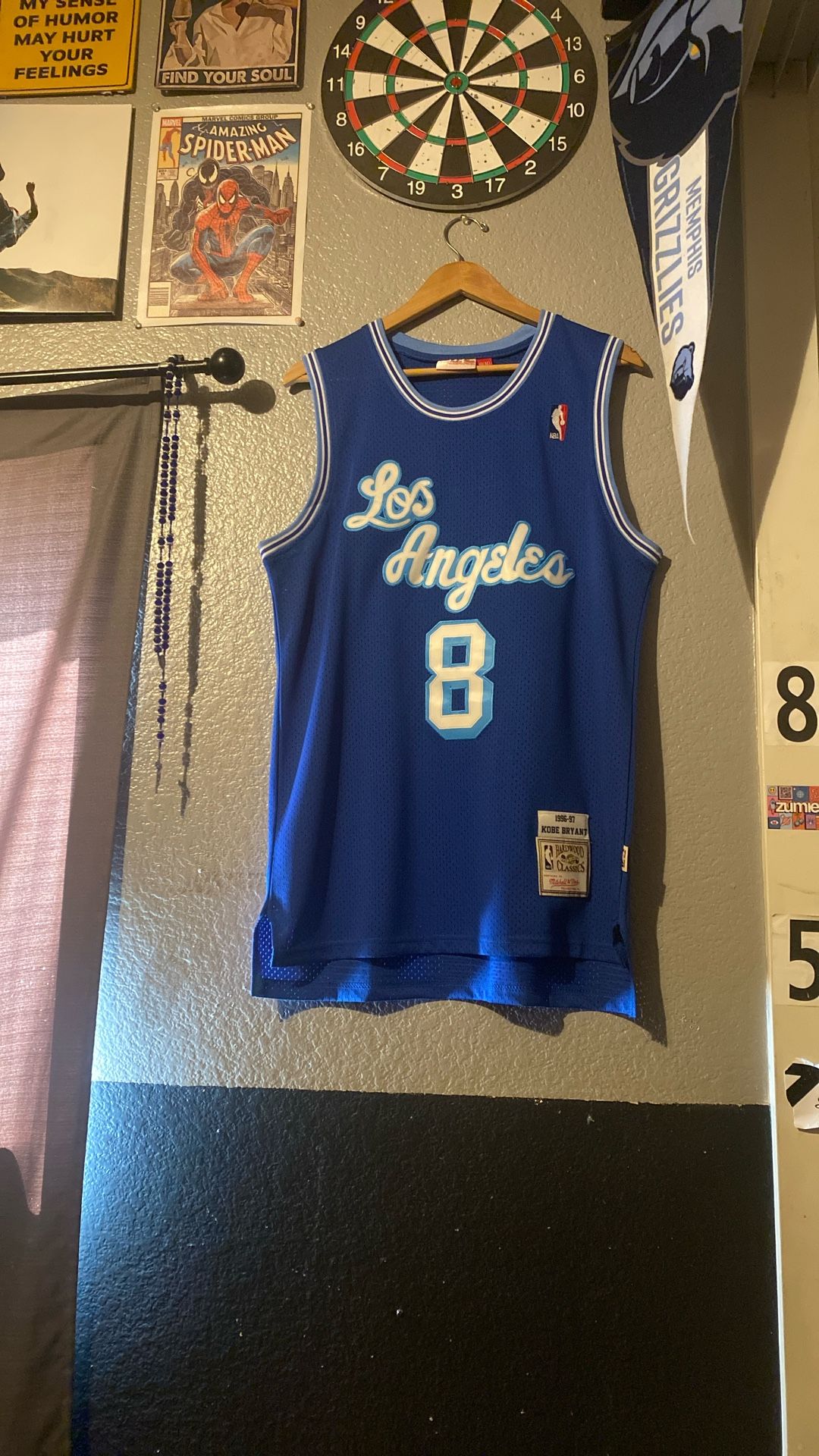Kobe Bryant 96-97 Blue Lakers Jersey