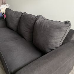 Ashley Furniture Black Sofa 
