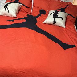 Jordan Comforter, Jordan Pillow Cases, Jordan Throw Pillows