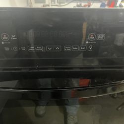 Double Oven  And Microwave 