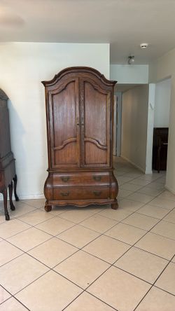 Vintage Century Wooden Armoire