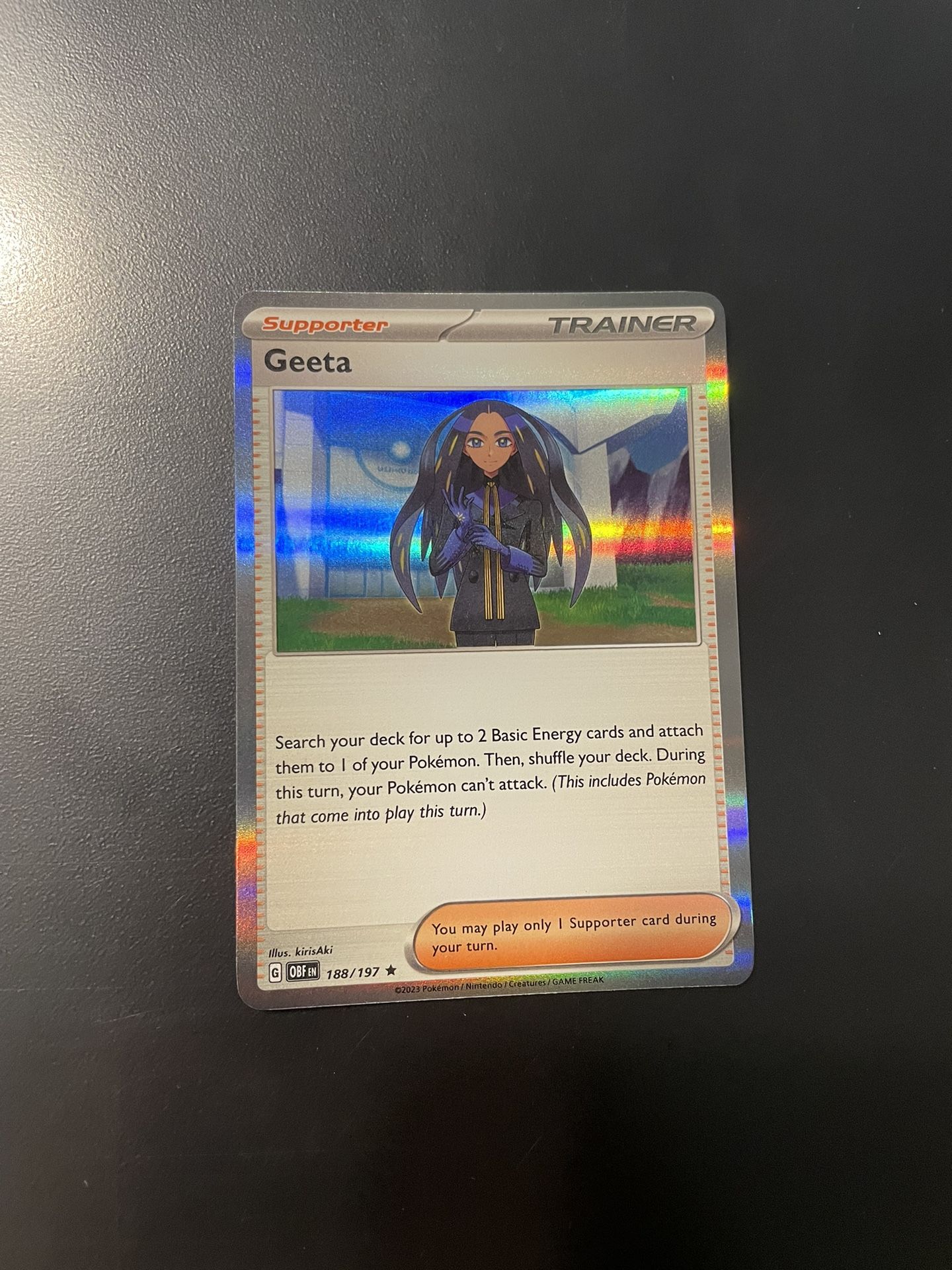 Pokémon TCG Poppy SV03: Obsidian Flames 220/197 Holo Ultra Rare for Sale in  Phoenix, AZ - OfferUp