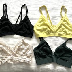 ⭐️⭐️⭐️😍 4 Bralettes Size L ⭐️⭐️⭐️😍