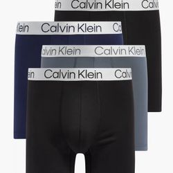 New Calvin Klein Chromatic 4-Pack Boxer Briefs Size XL